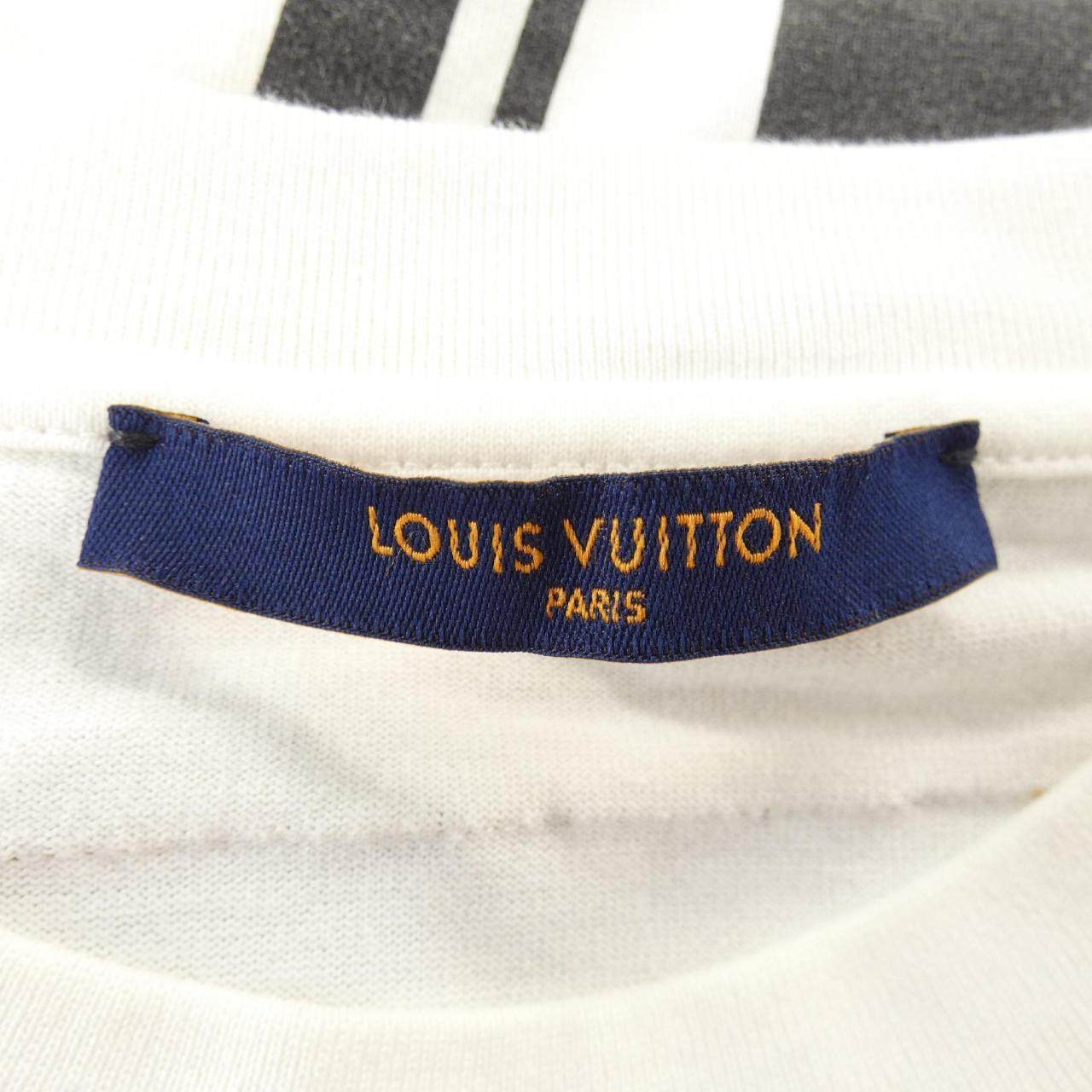 ルイヴィトン フローティングLVプリンテッド コットンTシャツ