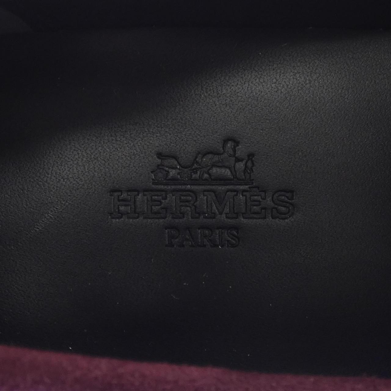 エルメス ホットオーバーサイズケリーバックル シェーヴルヴェロア シューズ