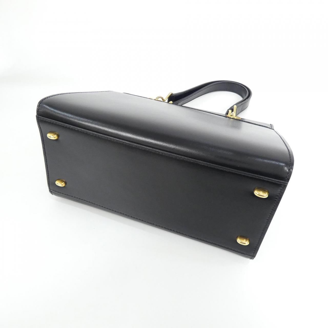 セリーヌ レザーハンドバッグ