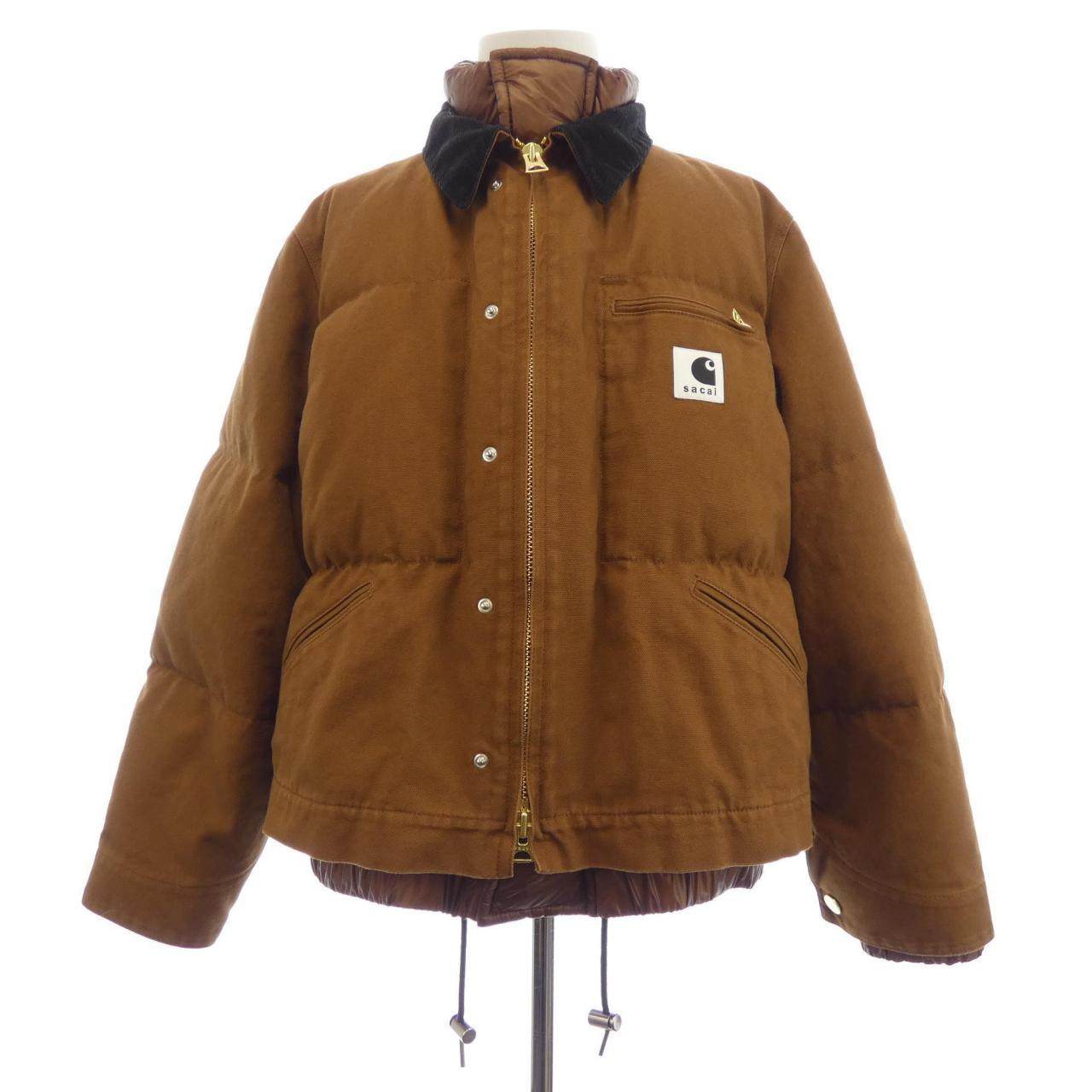 サカイ Carhartt WIP Washed Duck ダウンジャケット