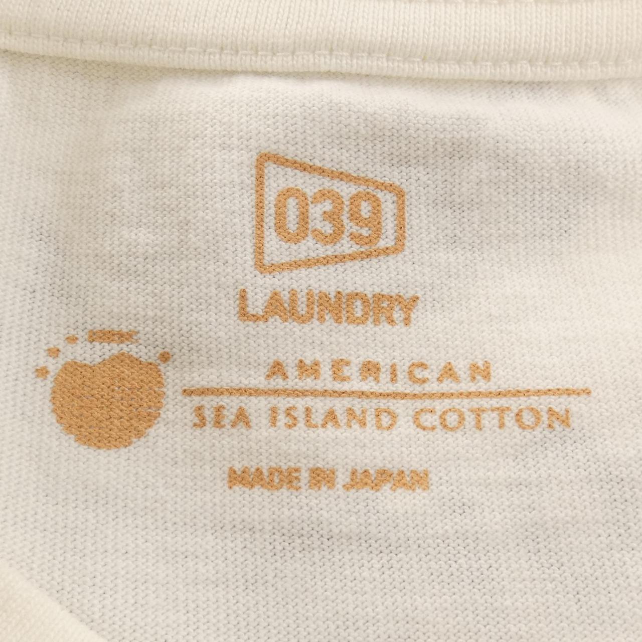 039LAUNDRY コットンTシャツ