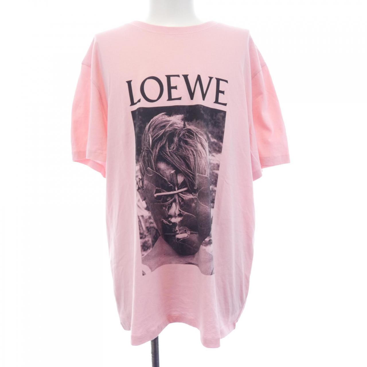 ロエベ Ken Heyman アナグラム コットンTシャツ