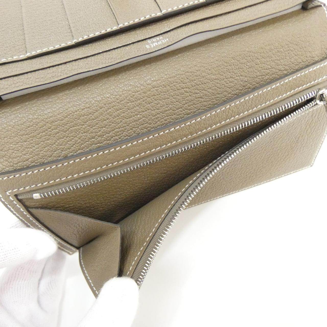 エルメス ベアン スフレ シェーブル 長財布