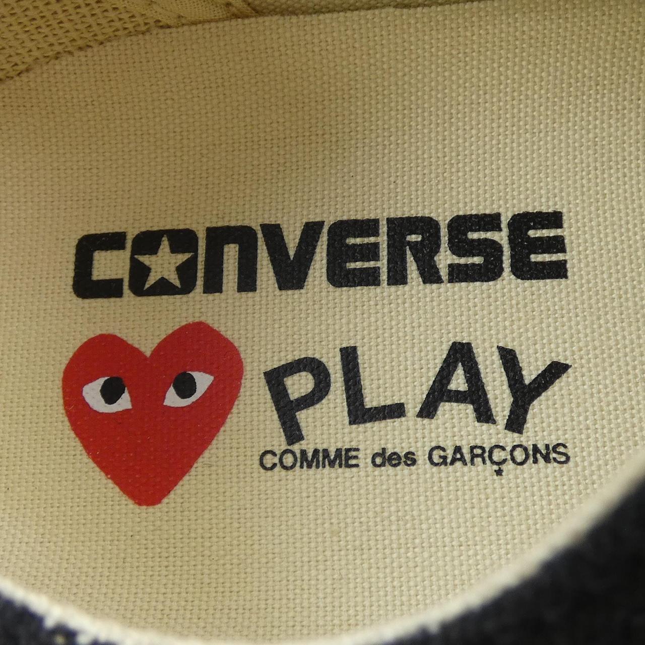 コンバース PLAY GARCONS スニーカー