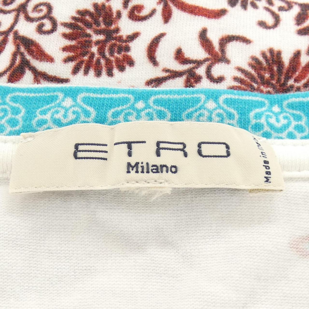 エトロ コットンTシャツ