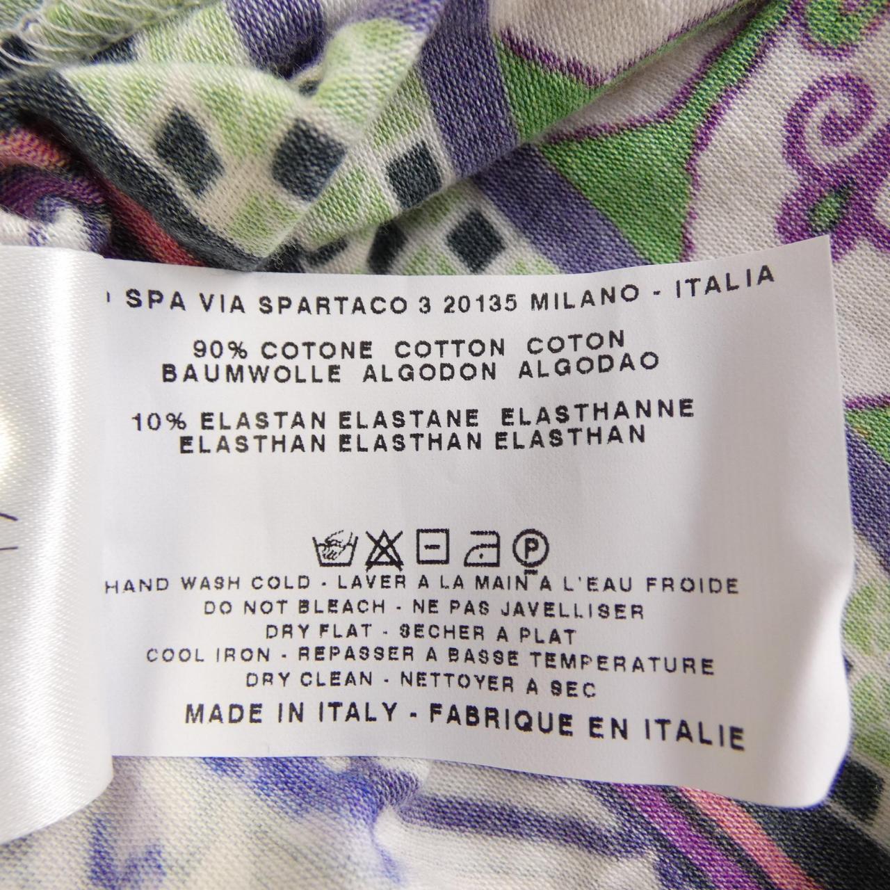 エトロ コットンTシャツ