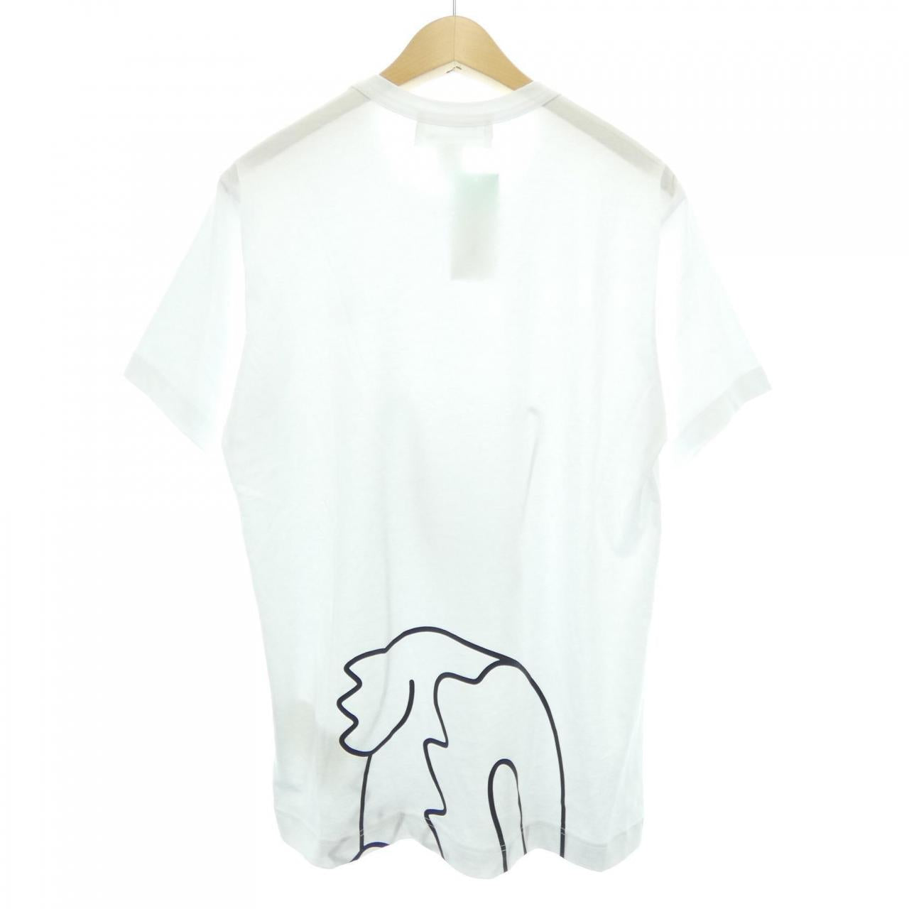 コムデギャルソン FL-T012 LACOSTE Tシャツ