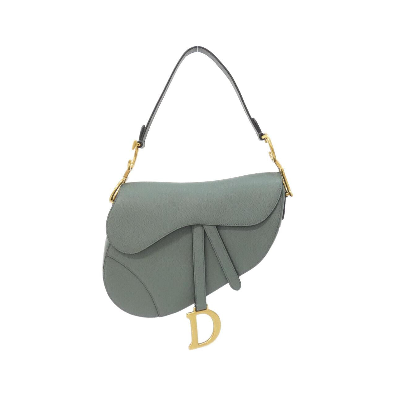 クリスチャンディオール サドル カーフ ショルダーバッグ