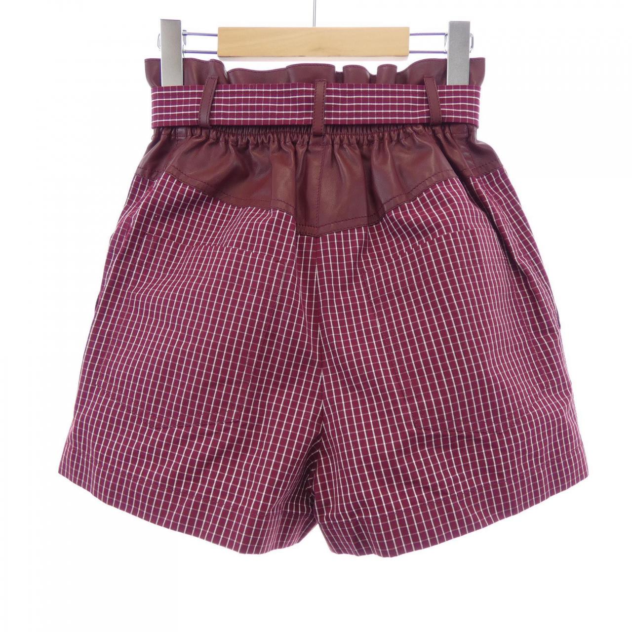 エルメス 4E0433DW コットンショートパンツ