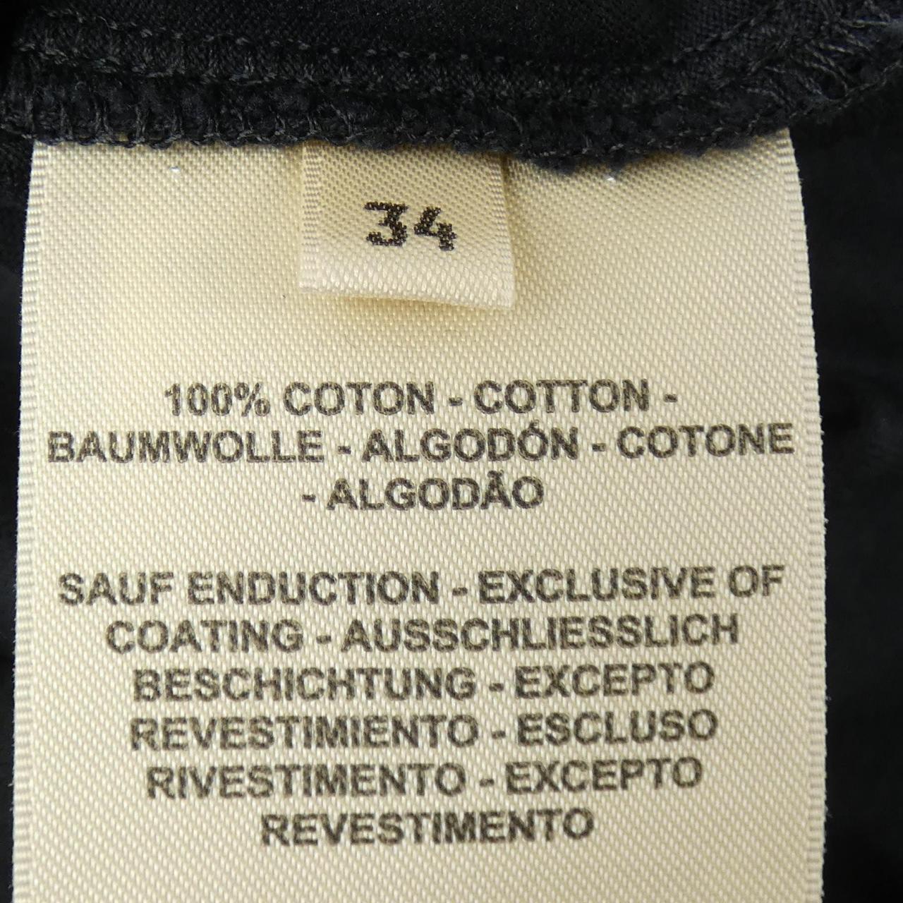 エルメス CHEVRONカルトゥッシュ コットンTシャツ