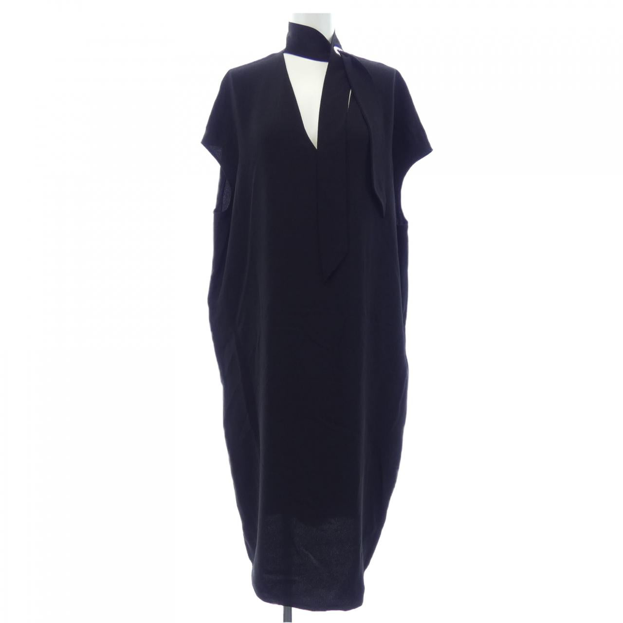 エルメス ROBE COCON LAVALLIEREシルクワンピース38