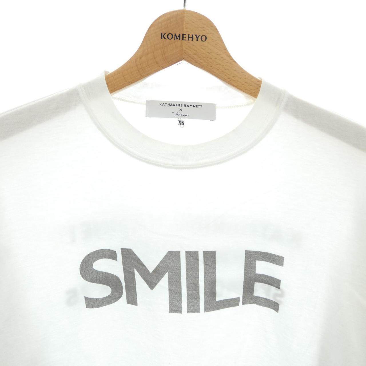 キャサリンハムネット コットンTシャツ