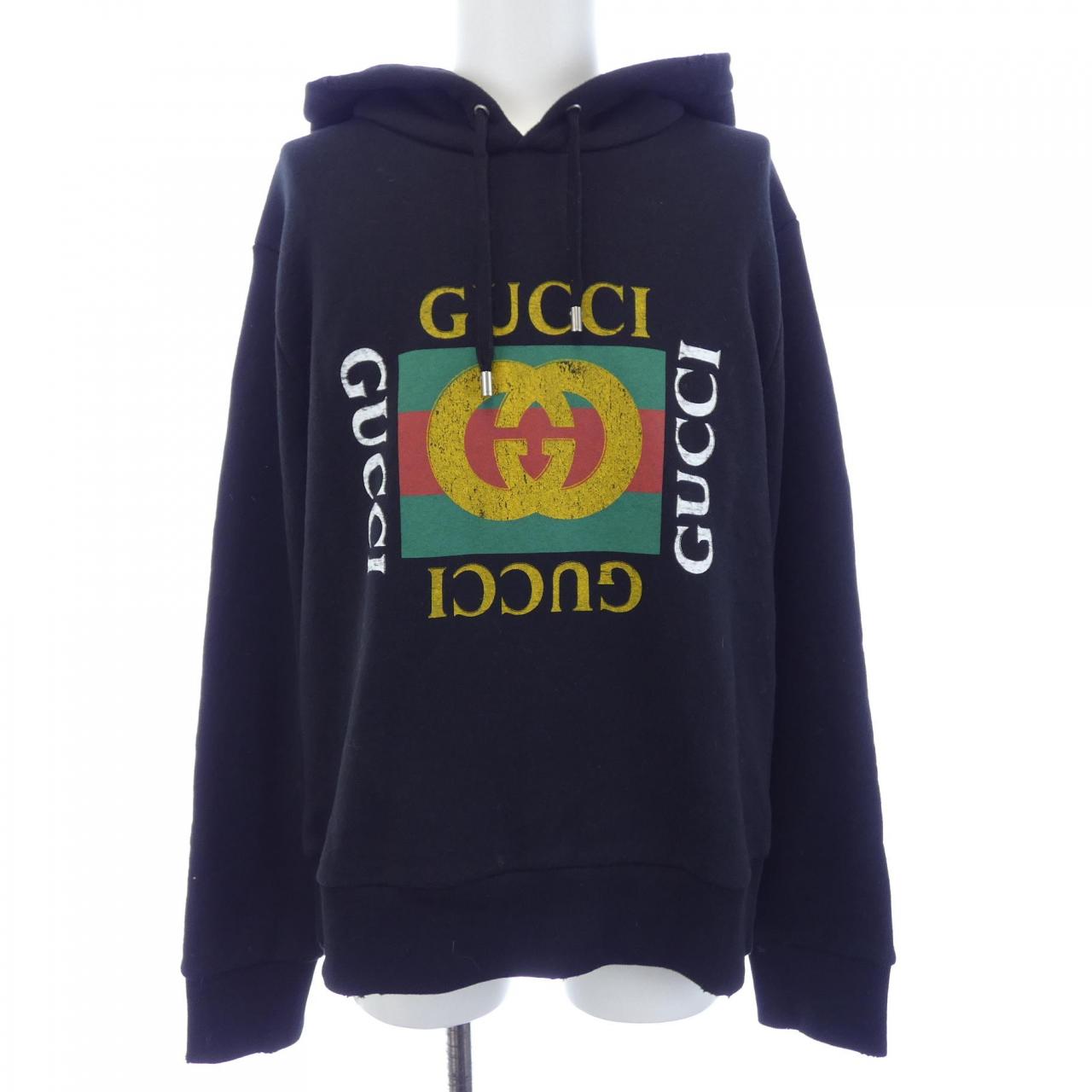グッチ GUCCIロゴオーバーサイズパーカー