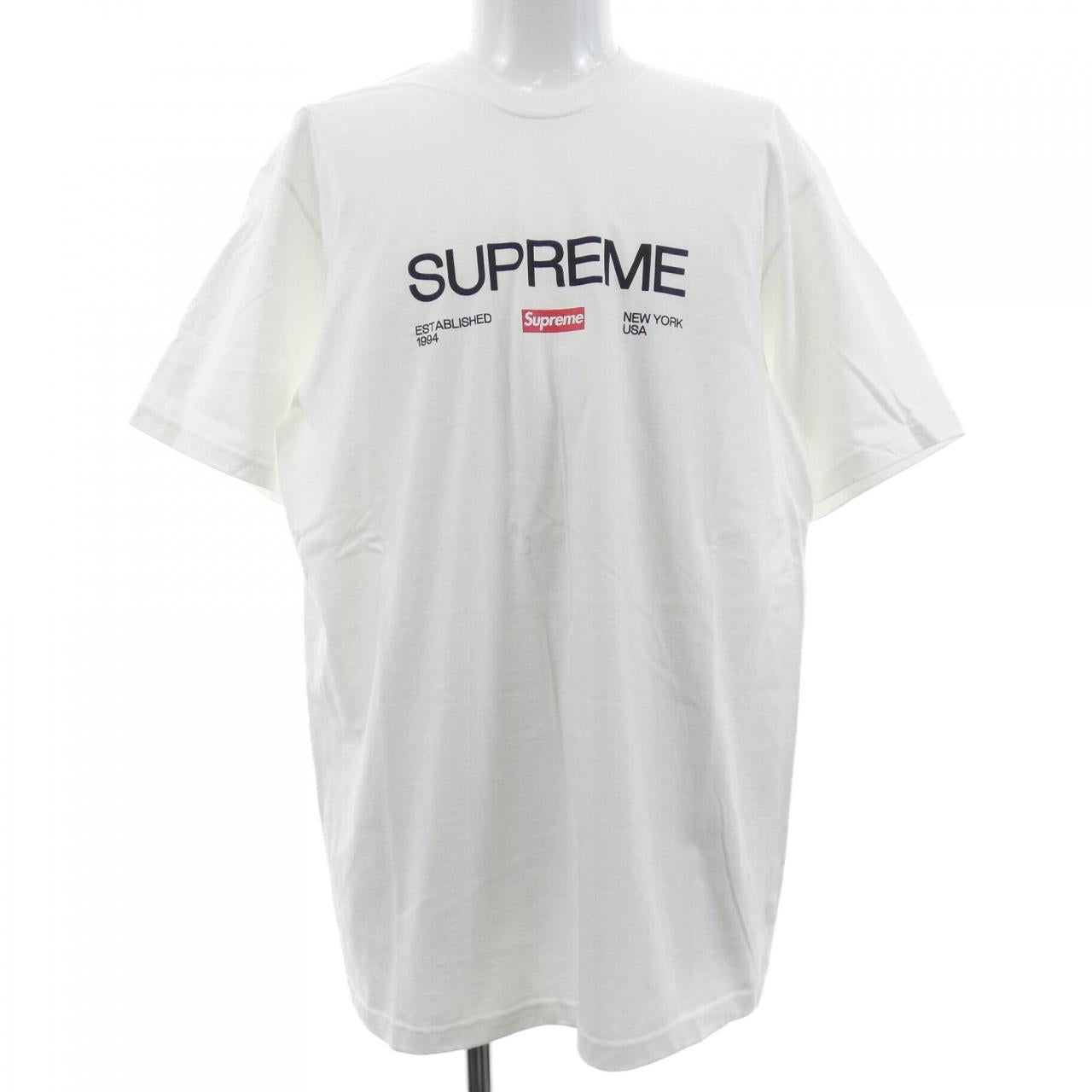 シュプリーム EST 1994 コットンTシャツ