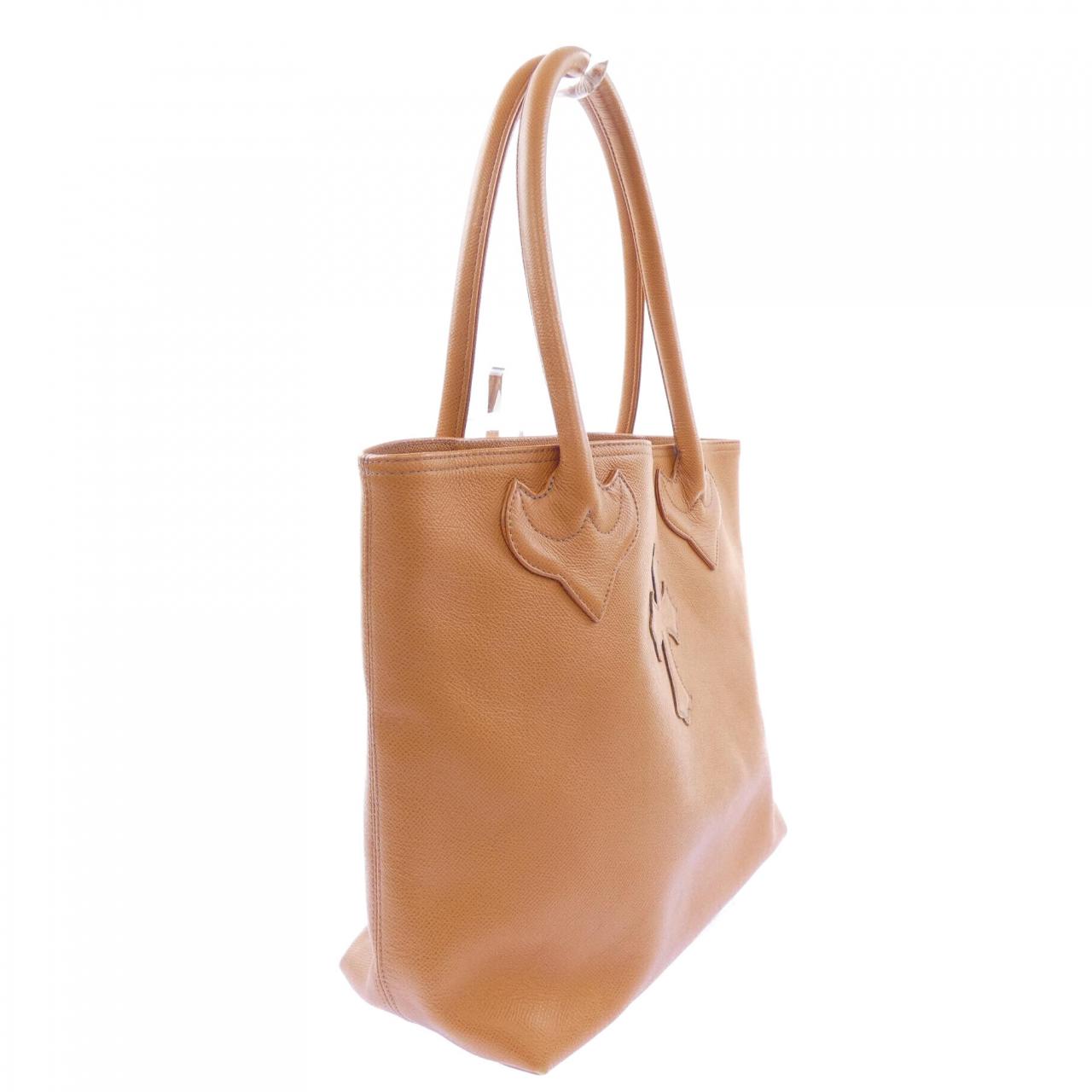 クロムハーツ TOTE FS LND NVLTY レザートートバッグ