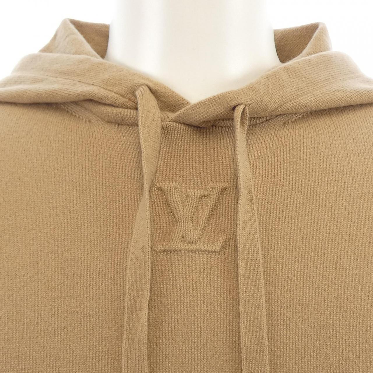 ルイヴィトン エンボスLVカシミヤフーディ