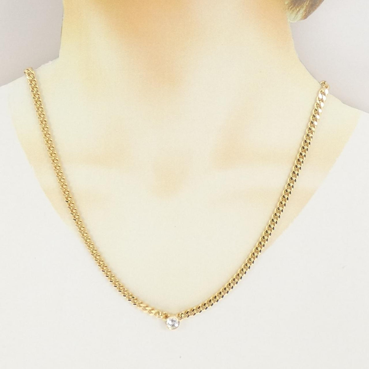Au750 ダイヤモンド ネックレス