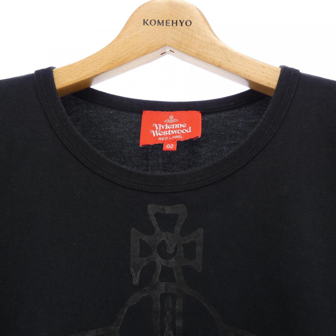 ヴィヴィアンウエストウッドレッドレーベル コットンTシャツ
