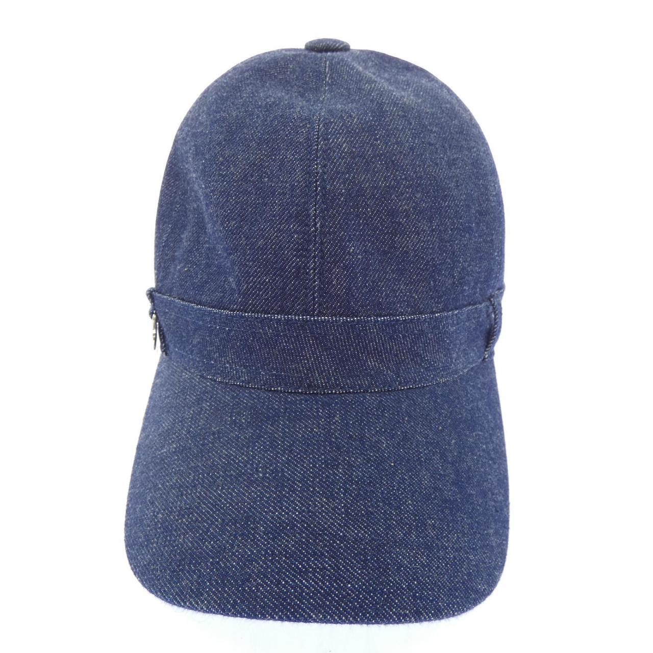 エルメス JOANNE DENIM コットンキャップ