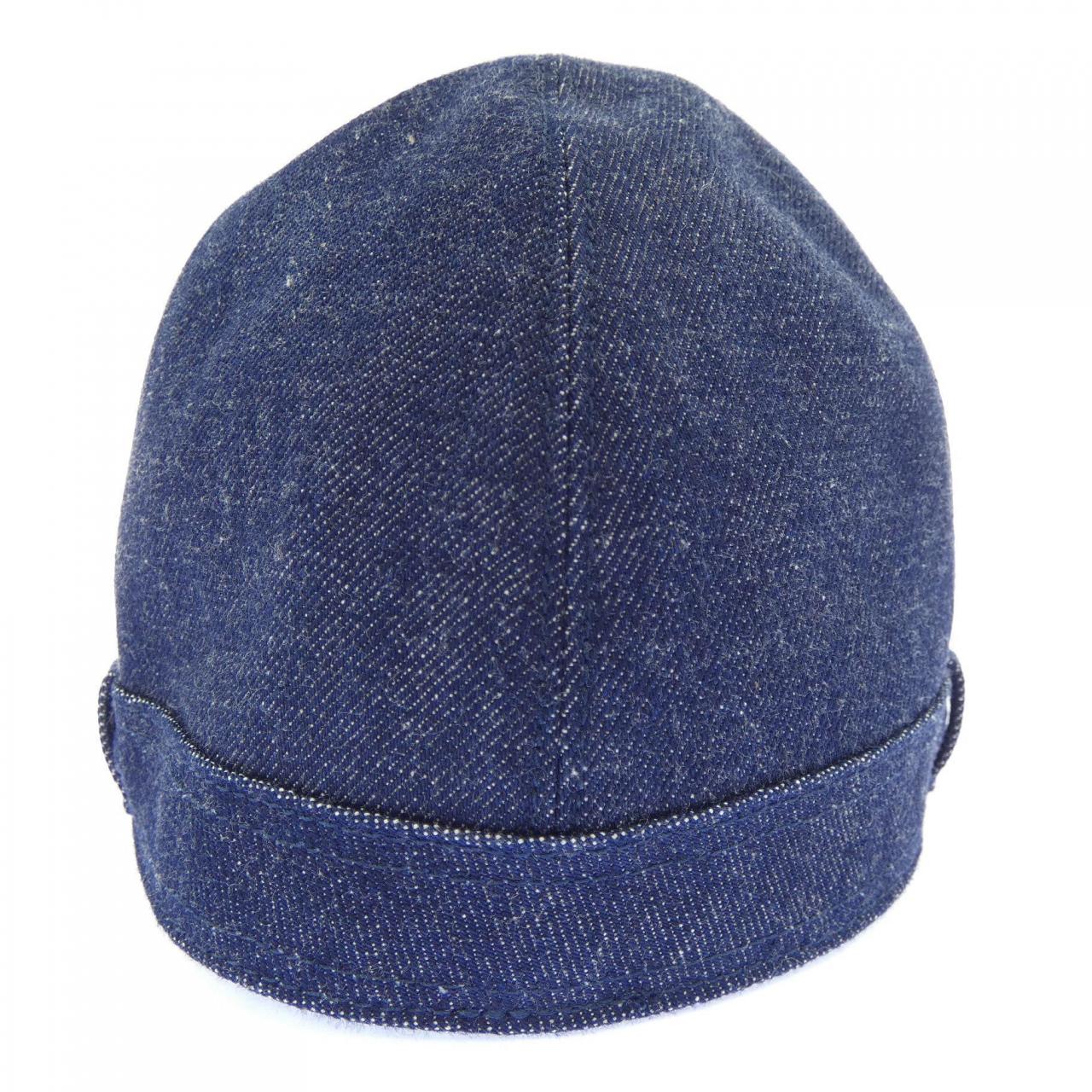 エルメス JOANNE DENIM コットンキャップ