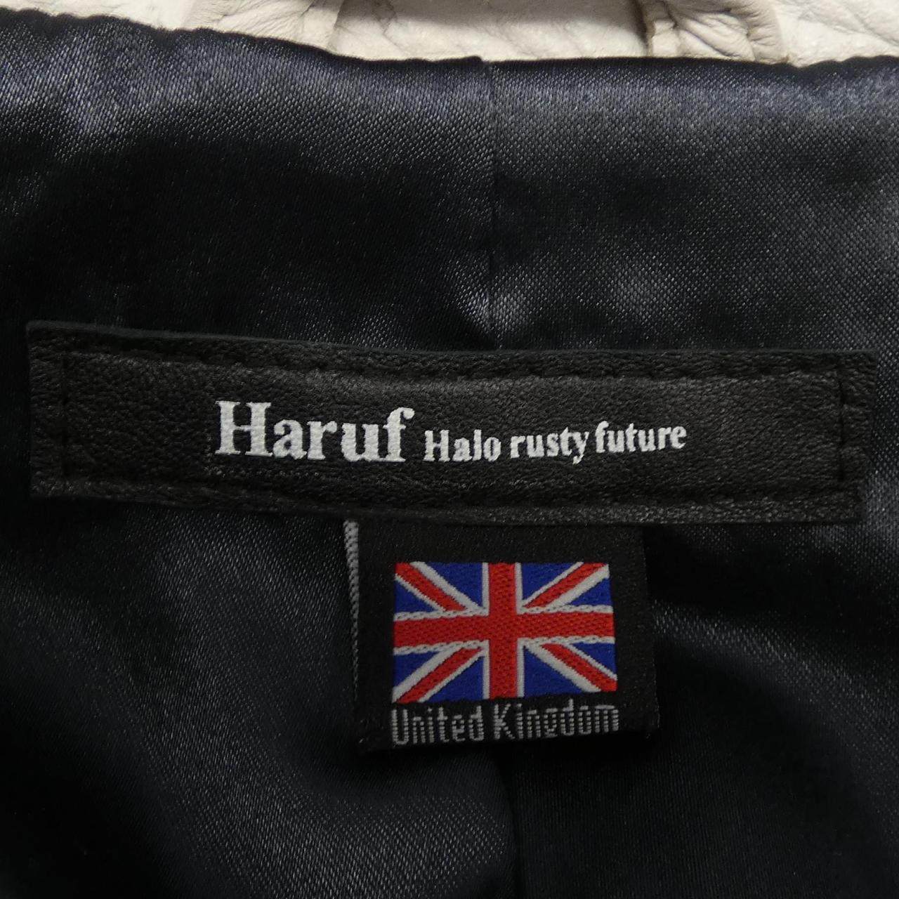 HARUF 牛革ライダースジャケット