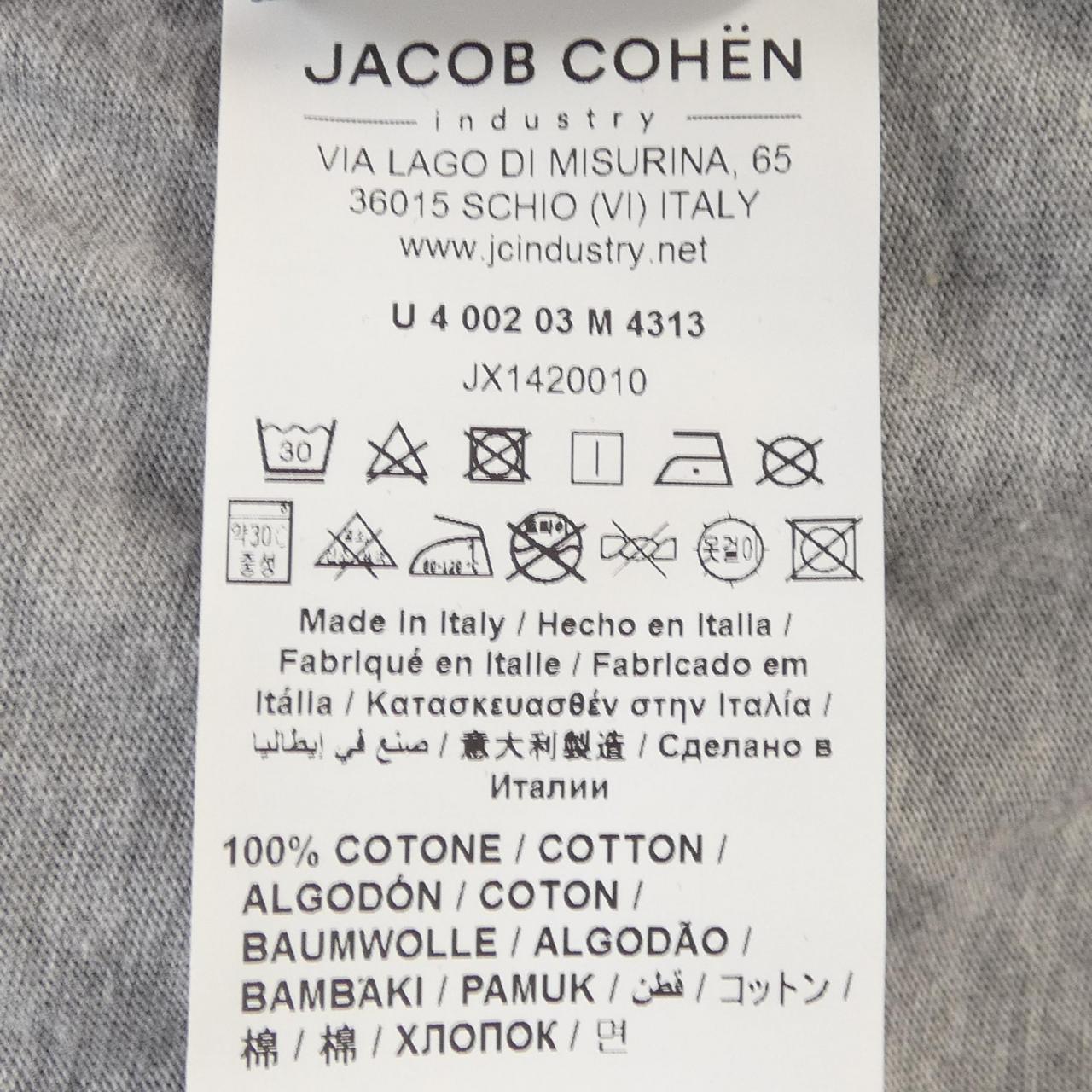 ヤコブコーエン コットンTシャツ
