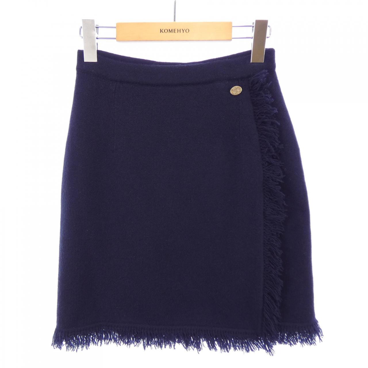 シャネル カシミヤスカート