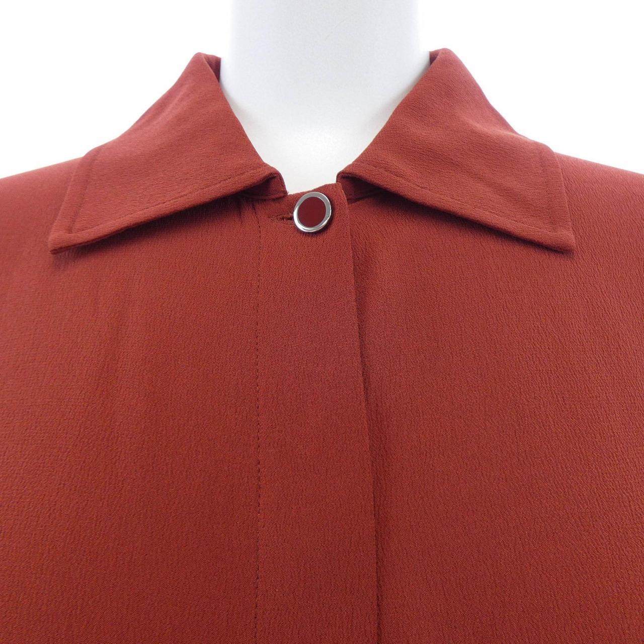 エルメス ROBE INSPIRATION CHEMISE シルク ワンピース