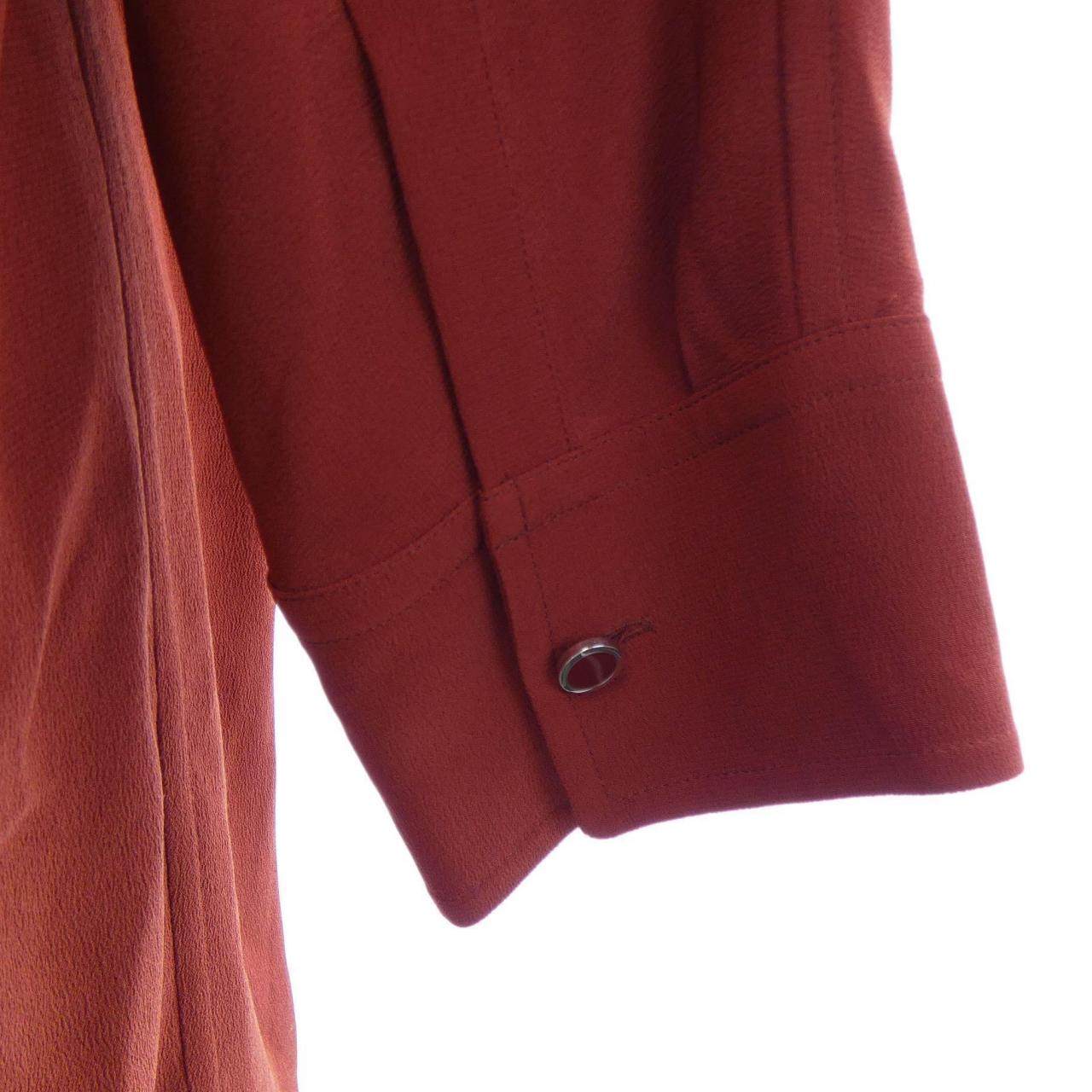 エルメス ROBE INSPIRATION CHEMISE シルク ワンピース