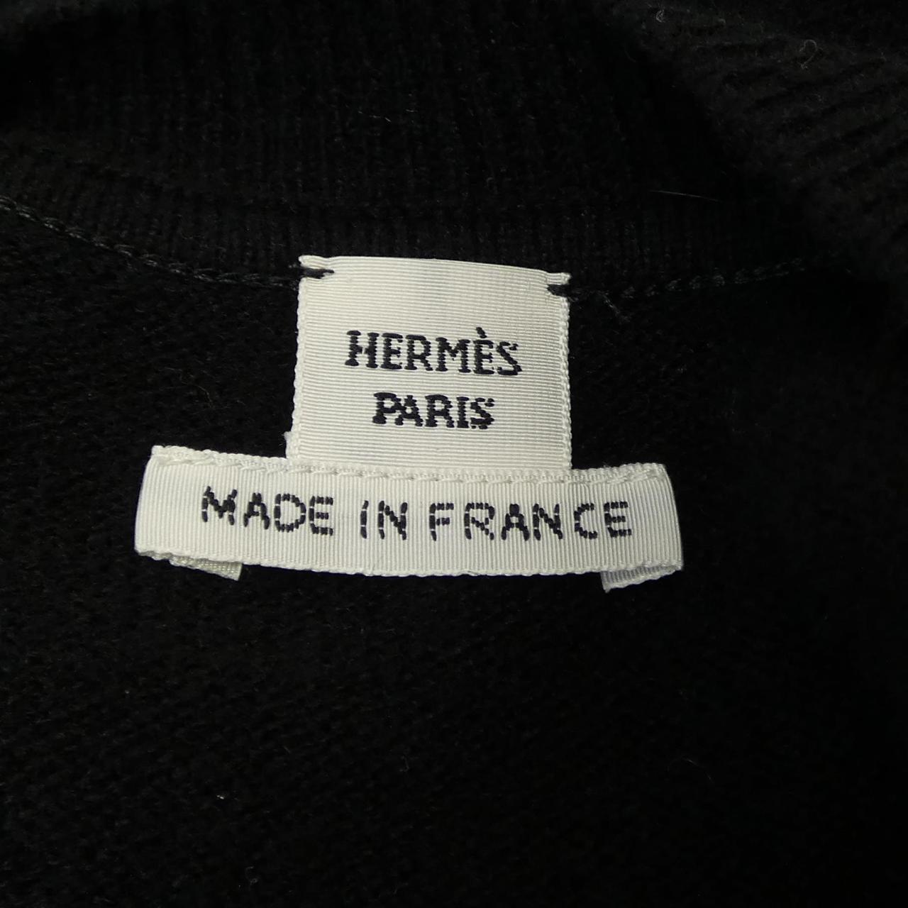 エルメス DO RE BOULCES カシミアワンピース