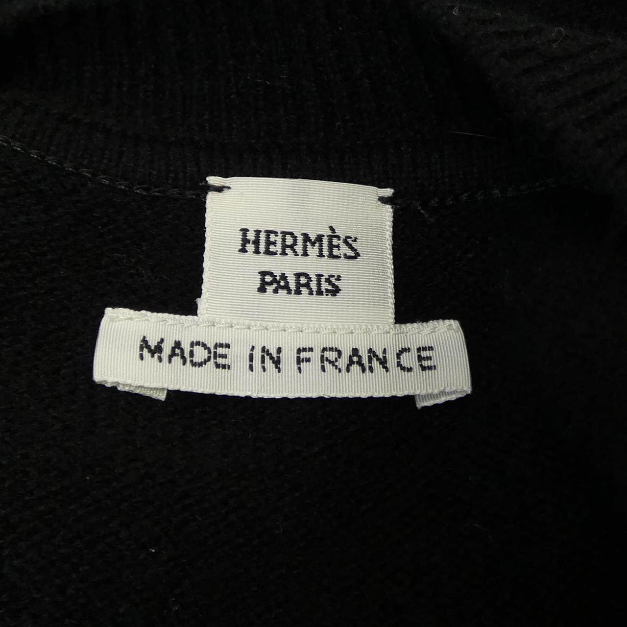 エルメス DO RE BOULCES カシミアワンピース