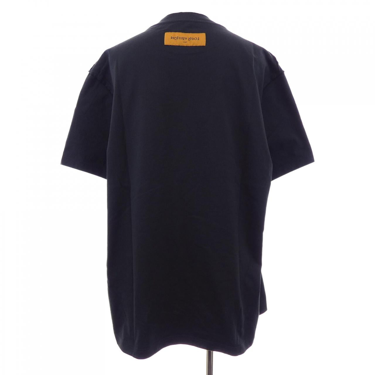 ルイヴィトン L.VUITTONプリーテッド コットンTシャツ