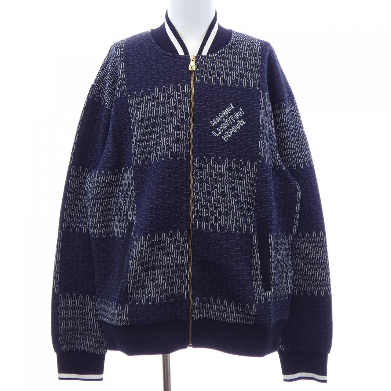 ルイヴィトン ダミエキルテッドコットン ジャケット