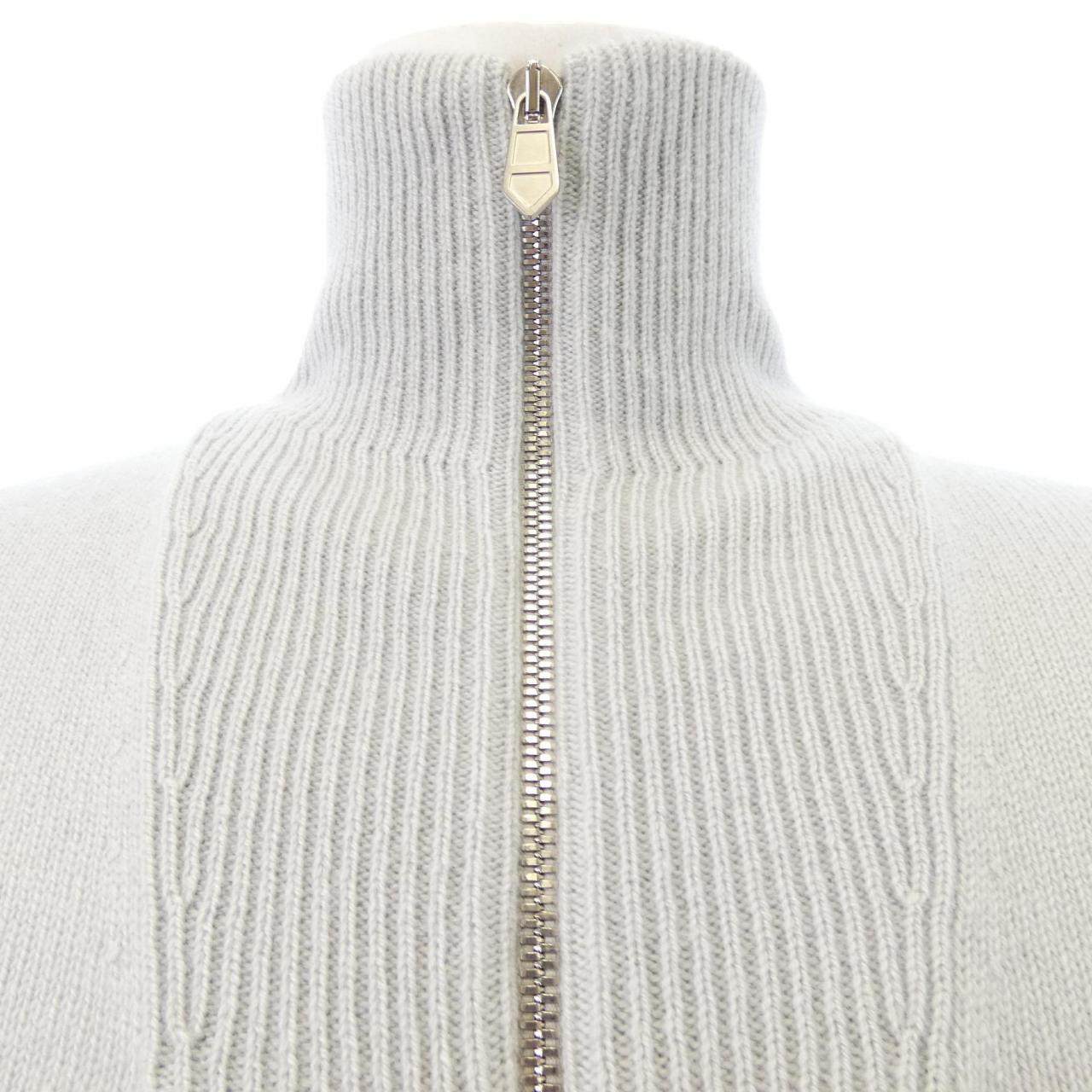 エルメス カシミヤ100%カーディガン