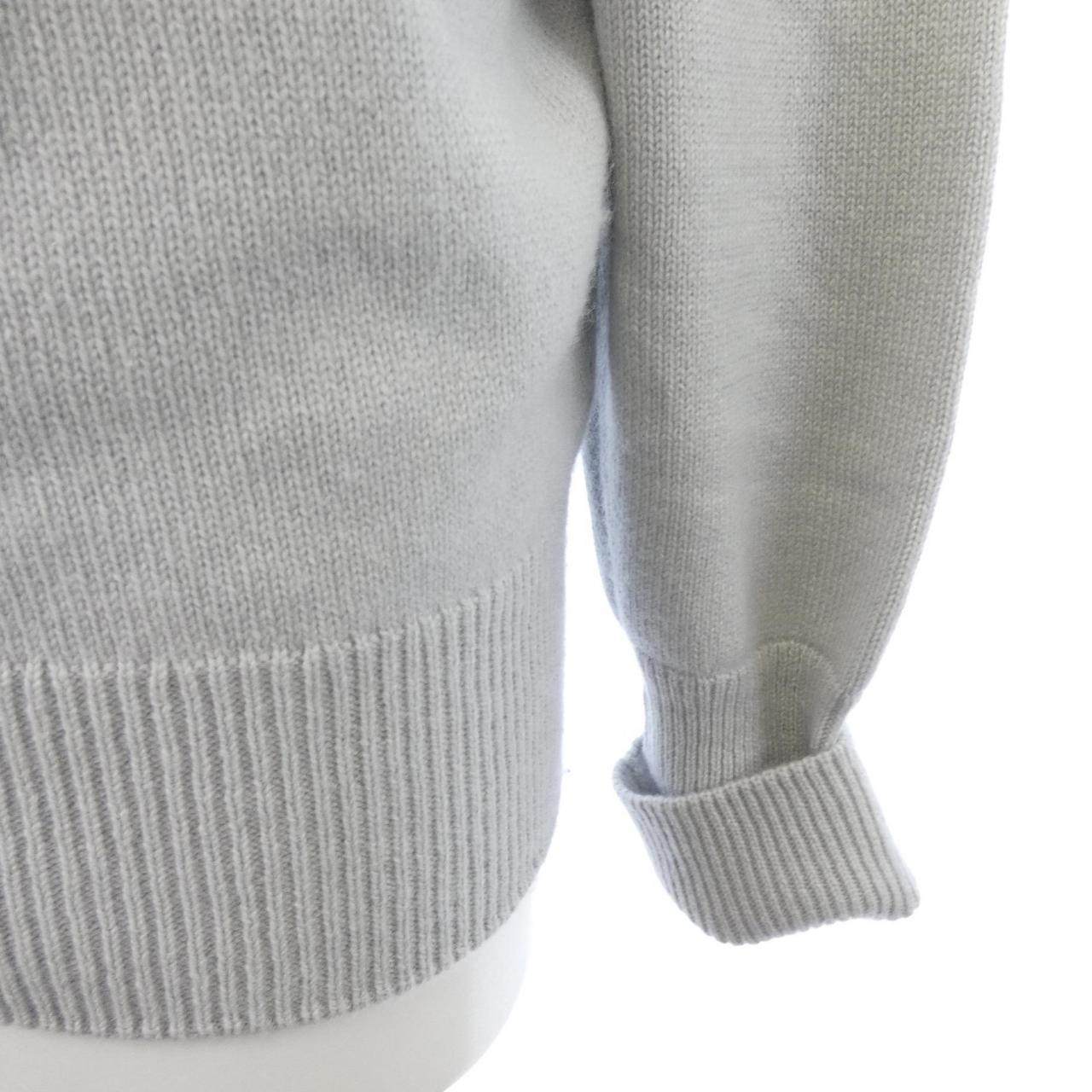 エルメス カシミヤ100%カーディガン