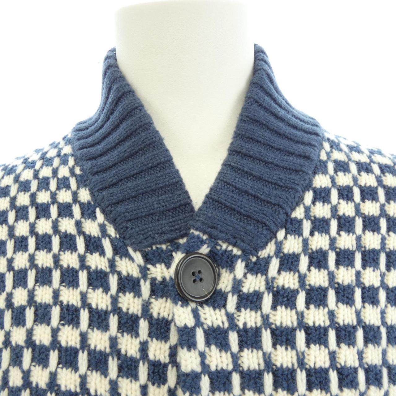 エルメス カシミヤ混カーディガン