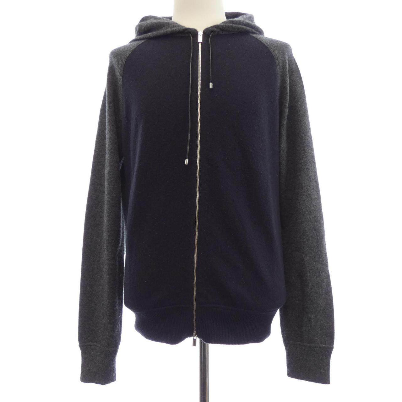 エルメス カシミヤ混パーカー
