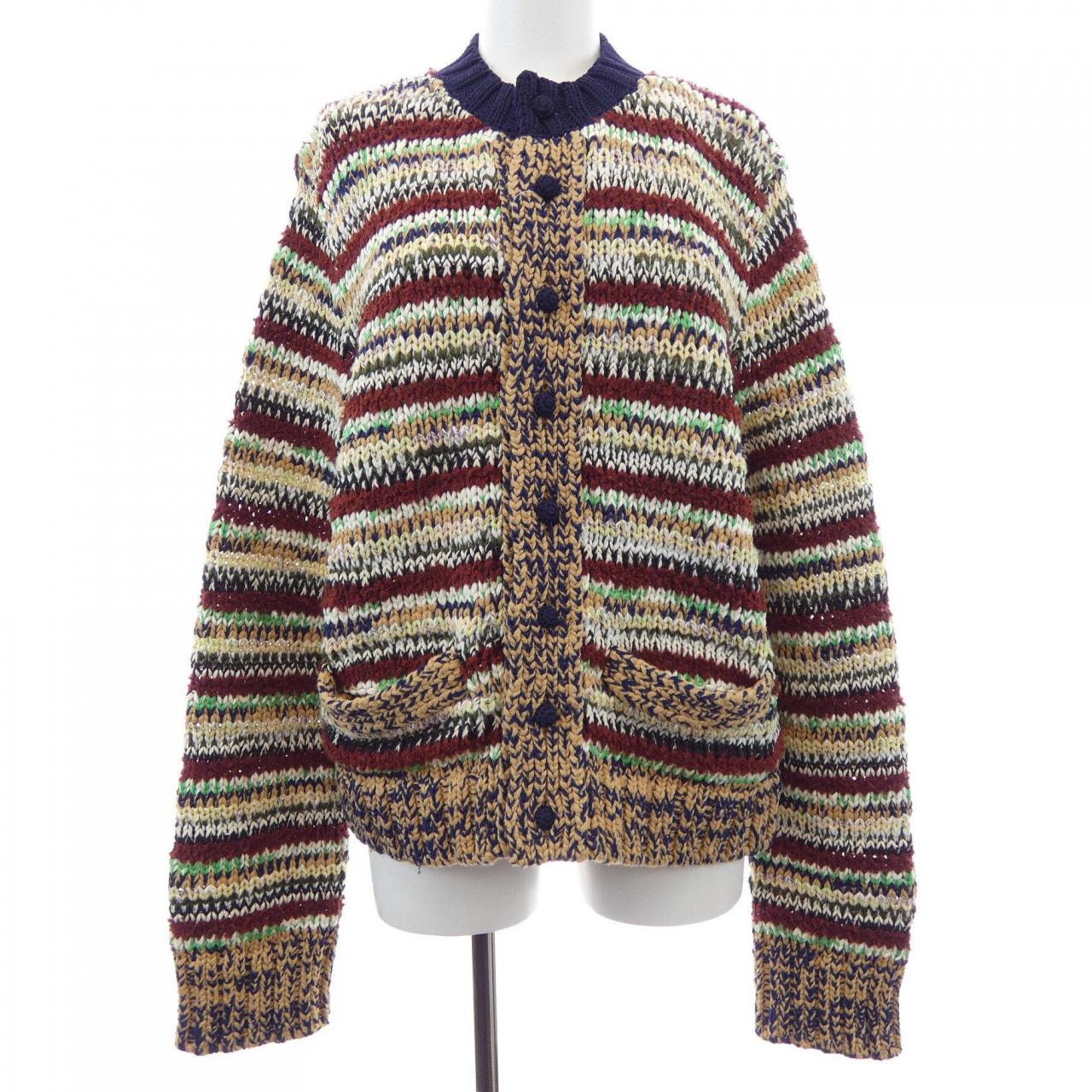 サカイ MIX KNIT カーディガン