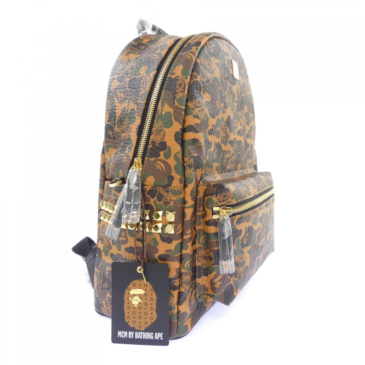アベイシングエイプ MCM リュックサック