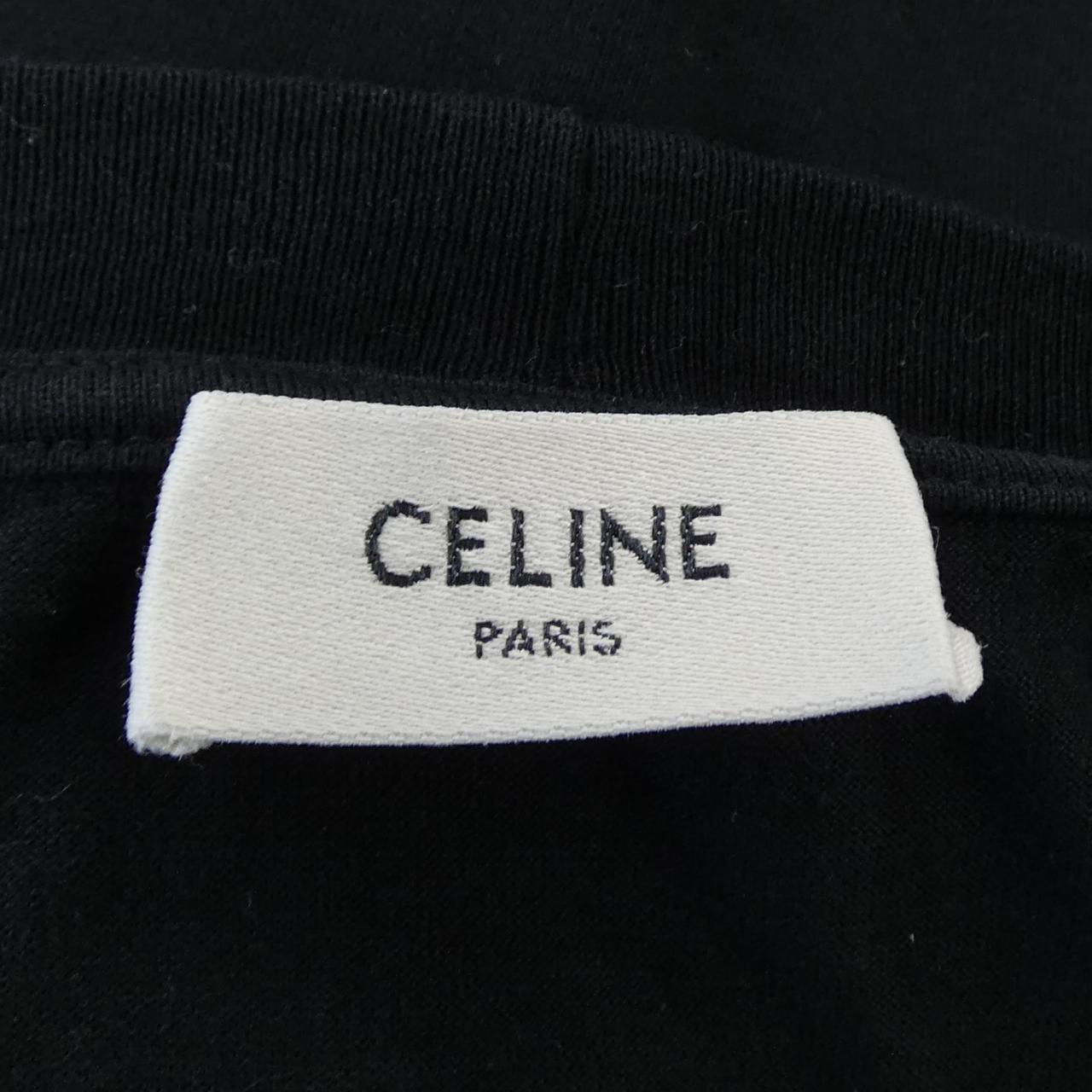 セリーヌ CELINE ルーズコットンTシャツ