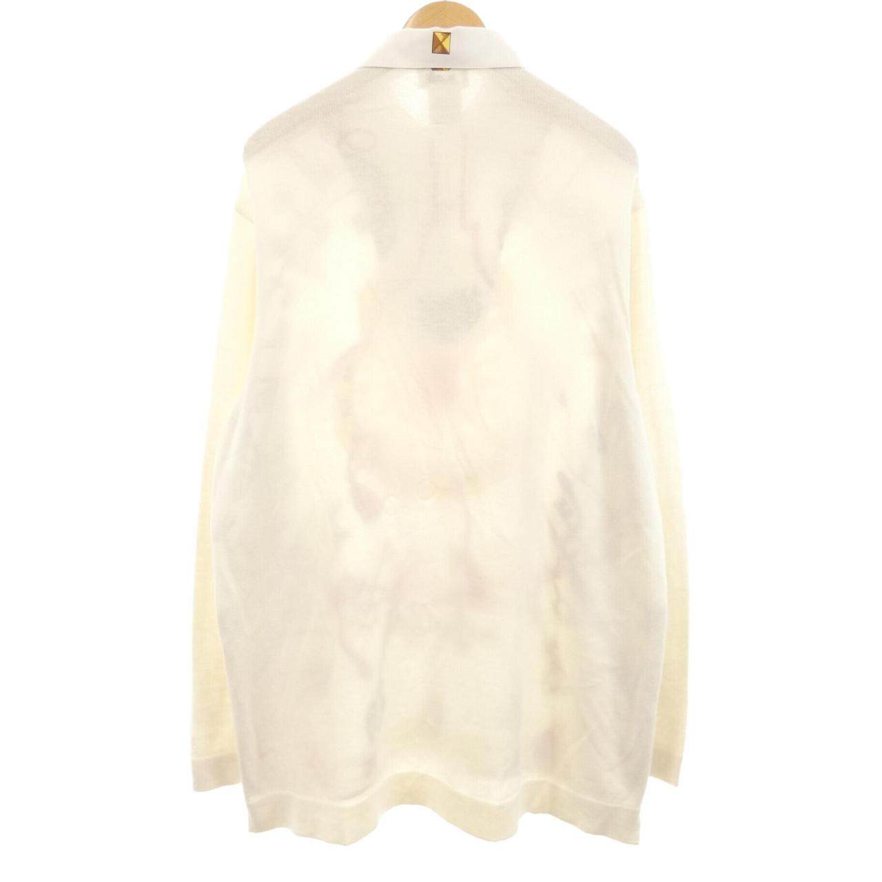 エルメス LES CLES シルク コットンカシミヤ トップス