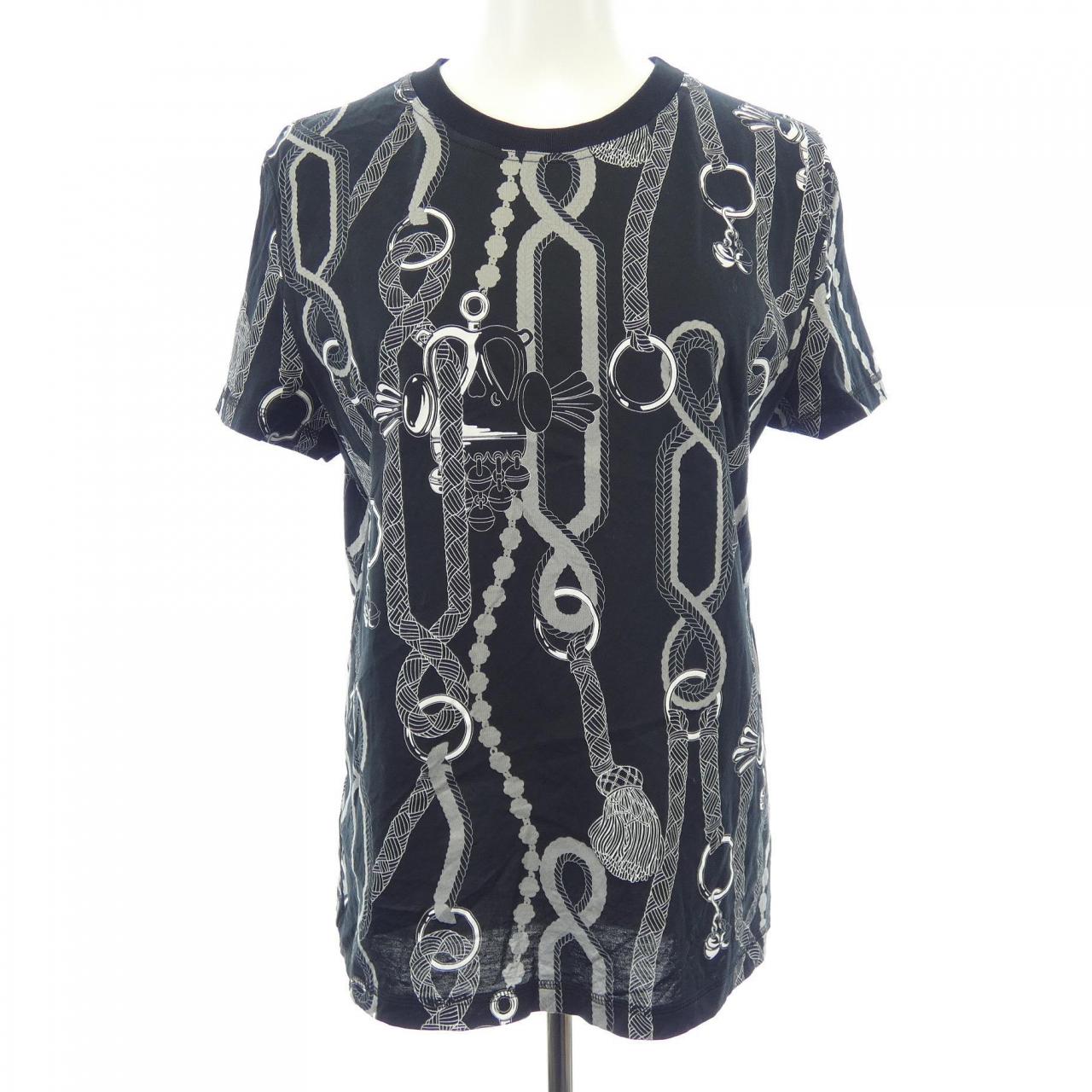 エルメス パルフロワリミックス コットンTシャツ
