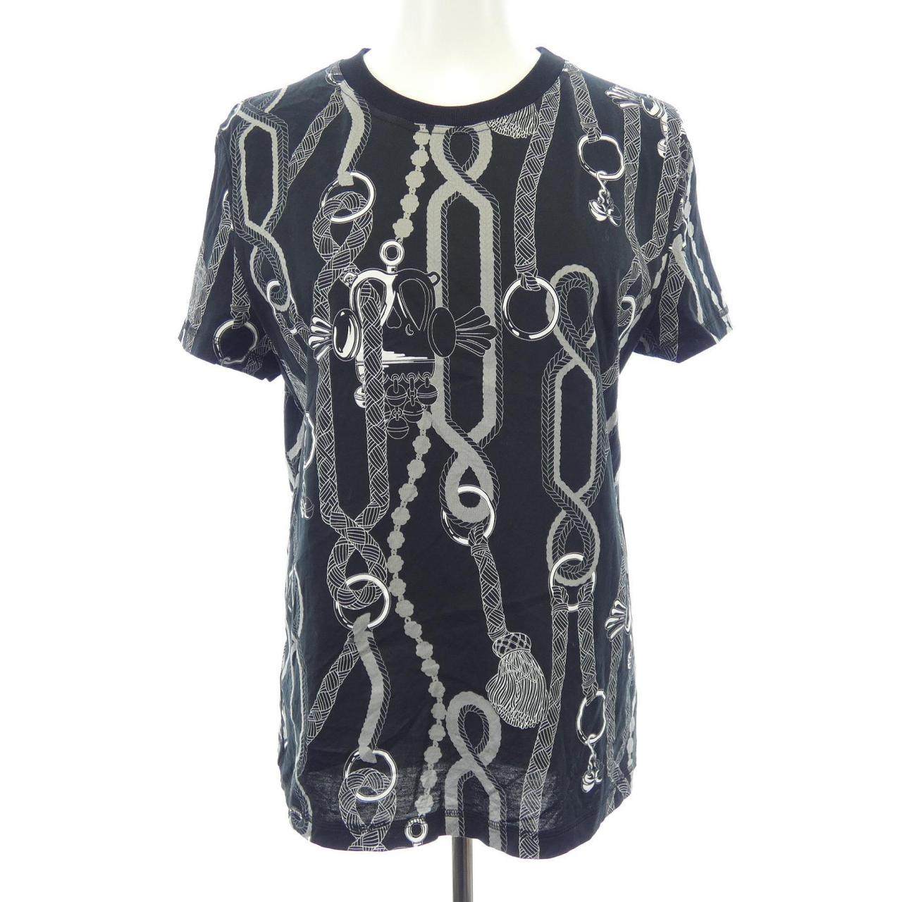エルメス パルフロワリミックス コットンTシャツ