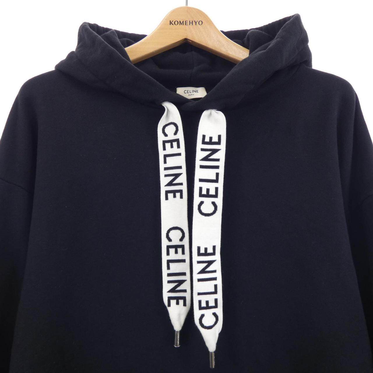 セリーヌ CELINE LOOSE HOODIE コットンパーカー