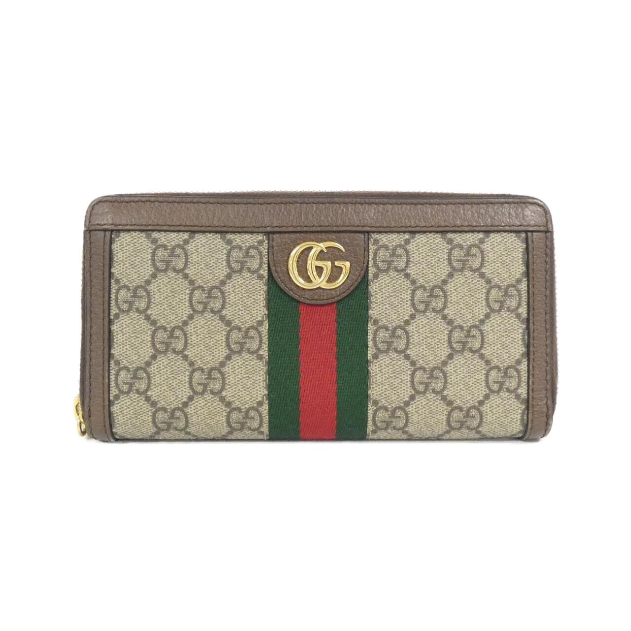 グッチ オフィディア GGスプリームキャンバス長財布
