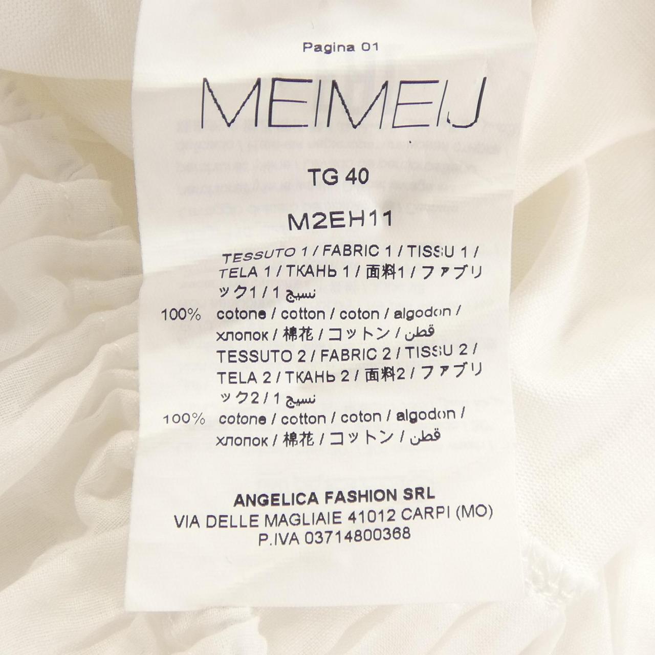 MEIMEIJ コットンTシャツ
