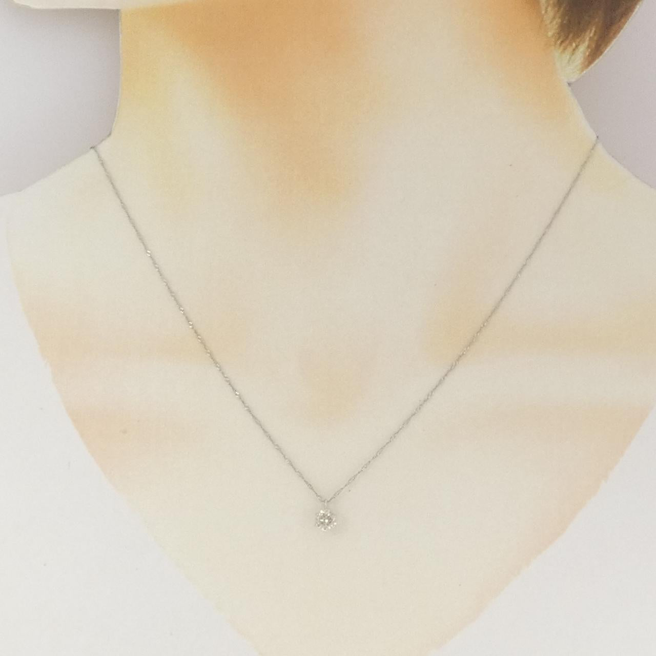 プラチナ ダイヤモンドネックレス