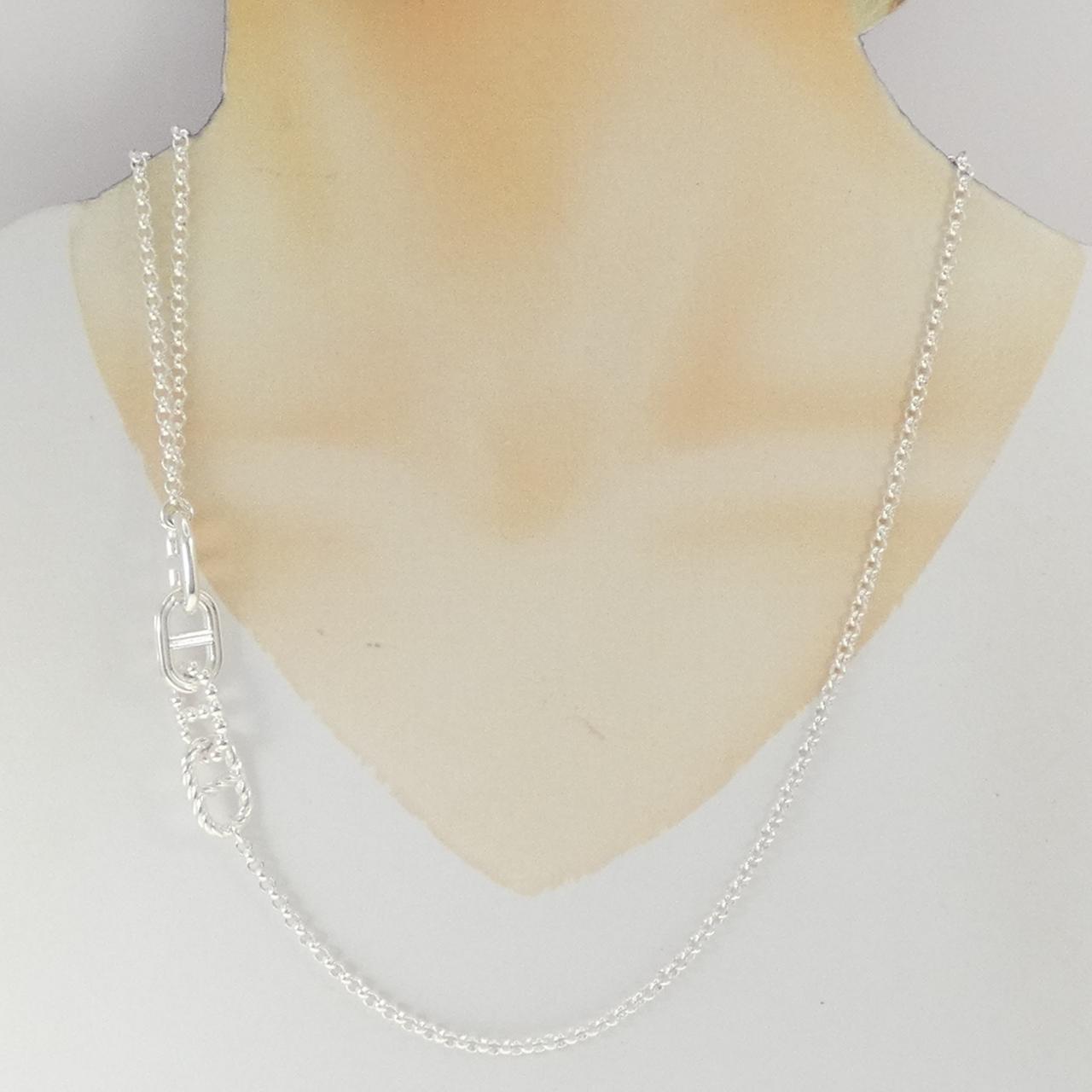 エルメス シェーヌダンクル アレアII 925シルバー ネックレス