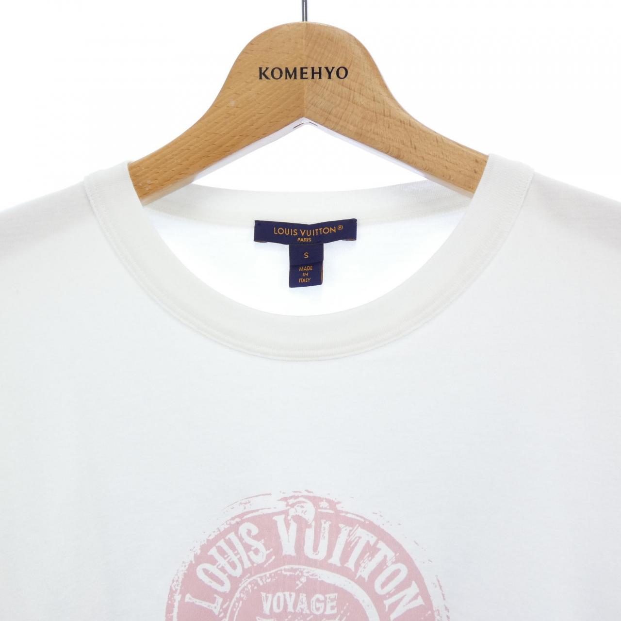ルイヴィトン LVスタンプクロップトップ Tシャツ