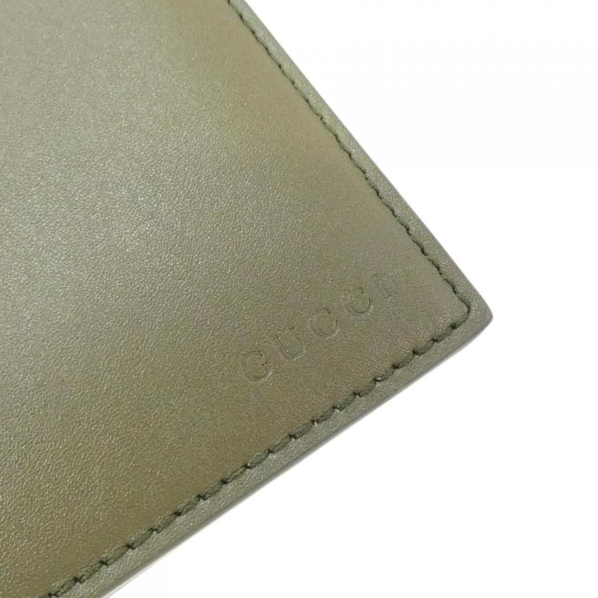 グッチ GG EMBLEM レザー GGスプリームキャンバス 二つ折り財布 日本限定